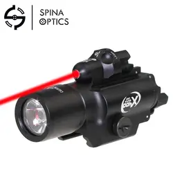 Hungting SF X400 X400U светодио дный фонарик тактический фонарь оружие фонарь для ружья с Красный лазерный прицел для пистолета для охотничьего