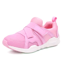 Новые Летние Стильные детские спортивные туфли для мальчиков и девочек кроссовки сетчатые Дышащие Детские's прогулочная обувь легкие слипоны