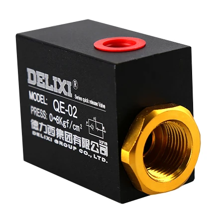 G1/" выпускной клапан QE-02 разгрузочный клапан аварийного выпускной клапан пневматический быстродействующий клапан