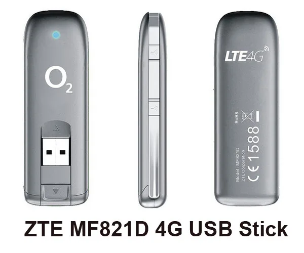 4G 100 Мбит/с разблокированный usb-модем zte MF821D 4G LTE FDD с слотом для sim-карты и слотом для карт Micro SD PK HUAWEI E8372