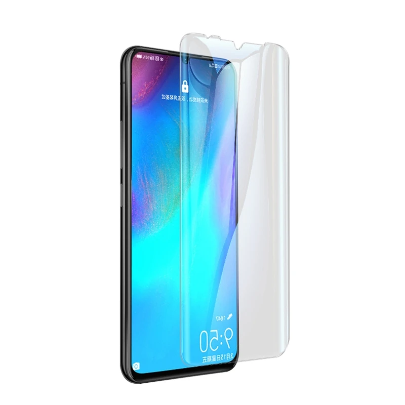 

5PCS MOCOLO for Huawei P30pro UV Film High Transparency 3D Curved Full Cover Tempered Glass Screen Protector for Huawei P30 Pro