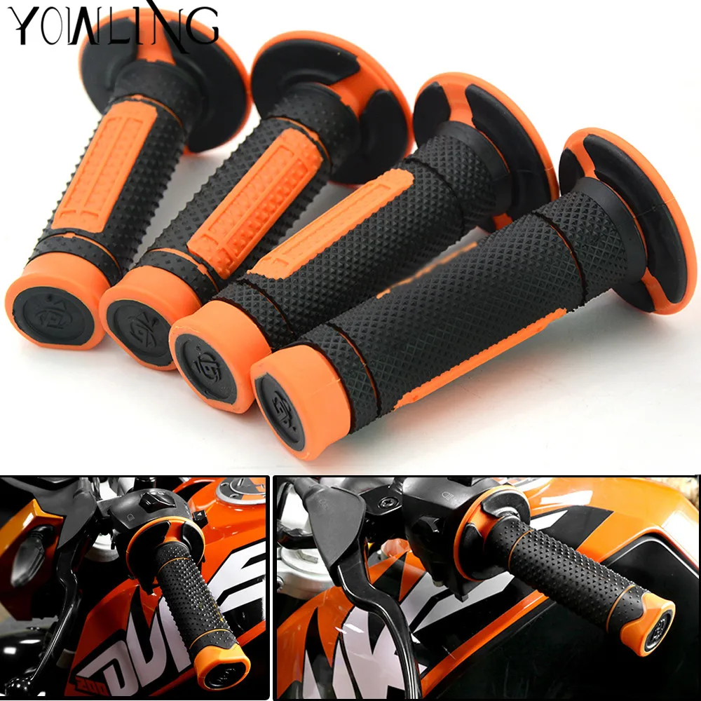 2 Pairs Handlebar Grips Hand Grips Handle Bar Grip Pit Dirt Bike For   EXC EXC XCW XCFW XC EXCR XCF Six Days 250 350 450 500