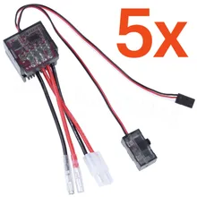 5 шт. Высокое напряжение 320A матовый ESC щетка регулятор скорости обратного тормоза RC HSP 1/10 1/8 автомобиль монстр грузовик багги Himoto Redcat