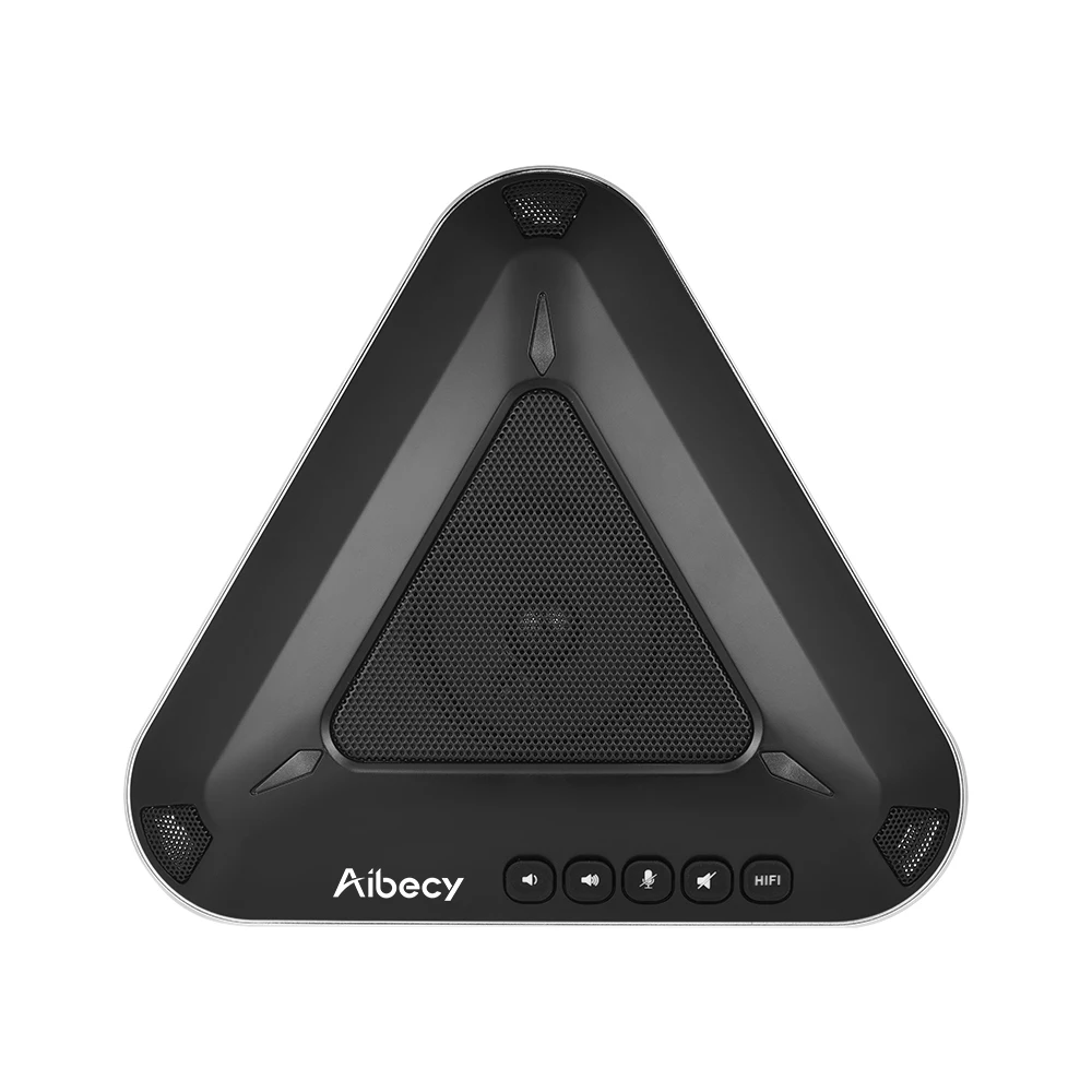 Aibecy MST-A1S USB видео конференц-микрофон спикерфон 360De аудио звукосниматель Поддержка Skype MSN QQ для компьютера мобильного телефона