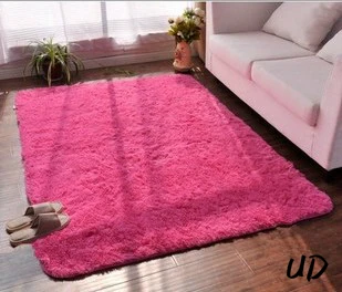 

2017 pink Large Size Plush Shaggy Soft Carpet Area Rugs Slip Resistant Floor Mats For Parlor Living Room Bedroom Home Supplies