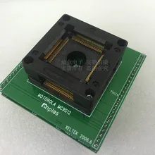 TA037 LQFP112 Горящее гнездо золотое покрытие IC Тест ing seat тестовое гнездо испытательный стенд