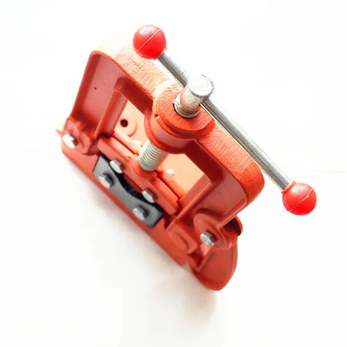 Jinhu pipe clamp bench vice 2 3 4 gantry frame tube clamp vise clamp manual pressure pipe