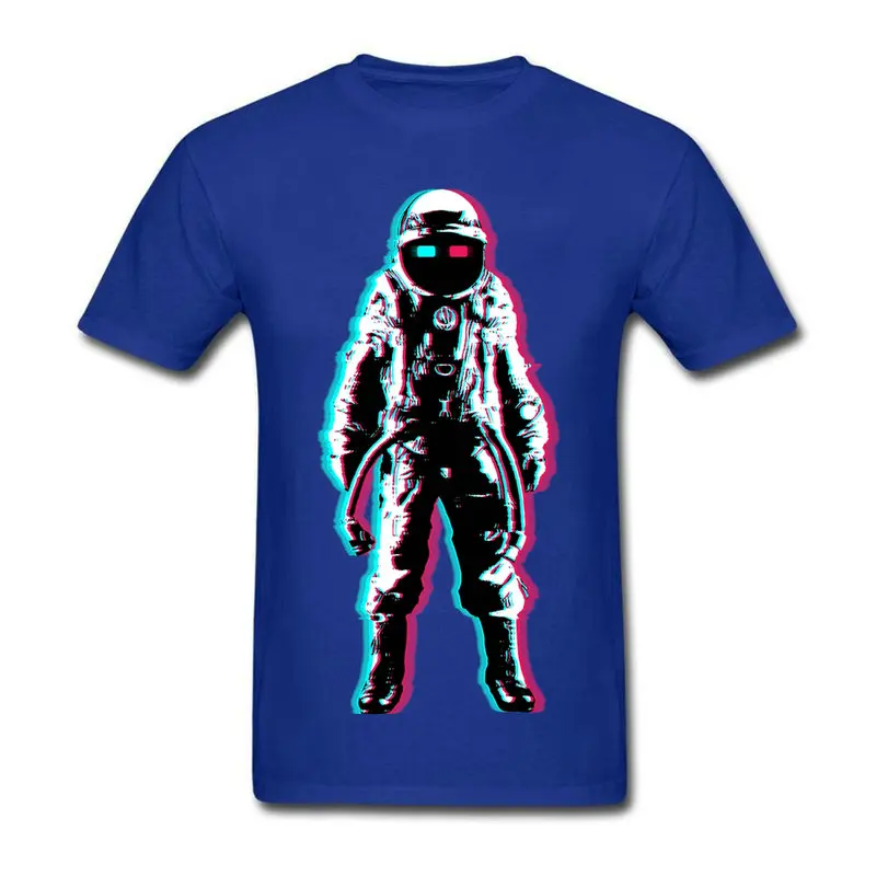 

Pre-Cotton Tees Men Low Price Astro In 3D Top Tee Mens New Europe And American Funky Top Teeshort sleeve men Tee