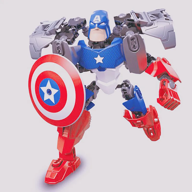 

1pcs clothes "Super hero building blocks children's toys