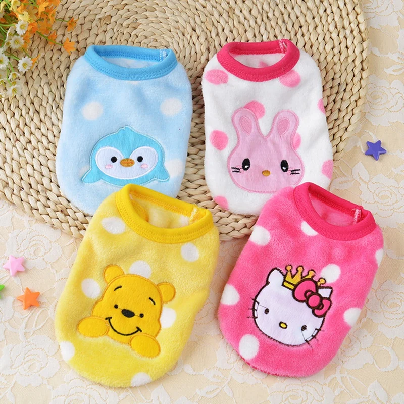 

Fashion Cartoon Pet Dog Clothes Spring Overalls For Puppy 2019 Costumes Clothes for Small Dogs Cats Chihuahua Dogs Coats Jackets