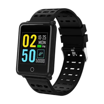 

Women men Watch Color Screen Smart Bracelet Step-by-step Motion Tracker Sleep Monitoring Smart Watch for Android / IOS Phones