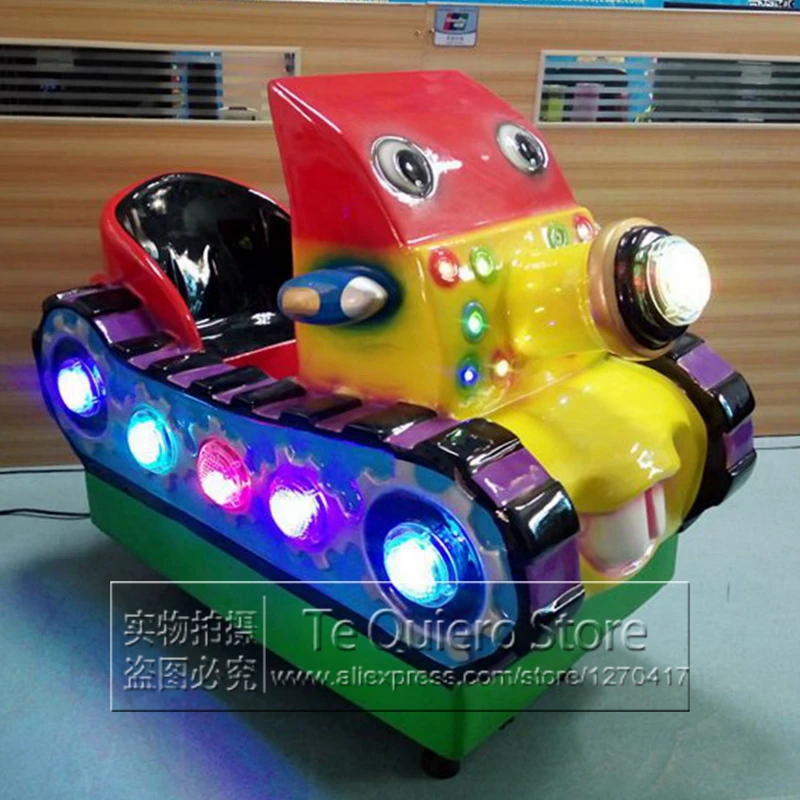 

Children Birthday Gift Electric Amusement Devices Coin Operated Game Machine Kids Ride On Tank Toy Cars