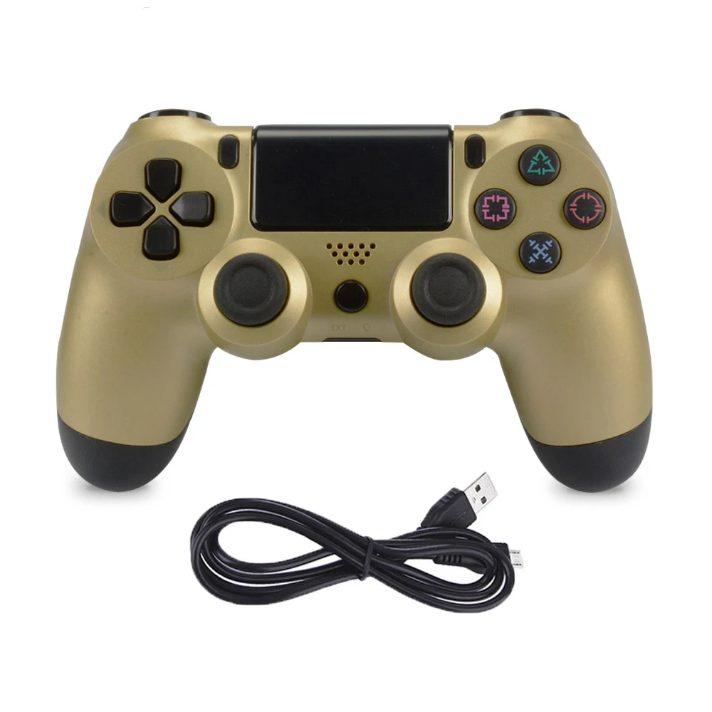 USB Wired Gamepad PC PS4 Controller For Playstation Sony DualShock 4 Vibration Joystick Pubg Controller for Play Station PS4