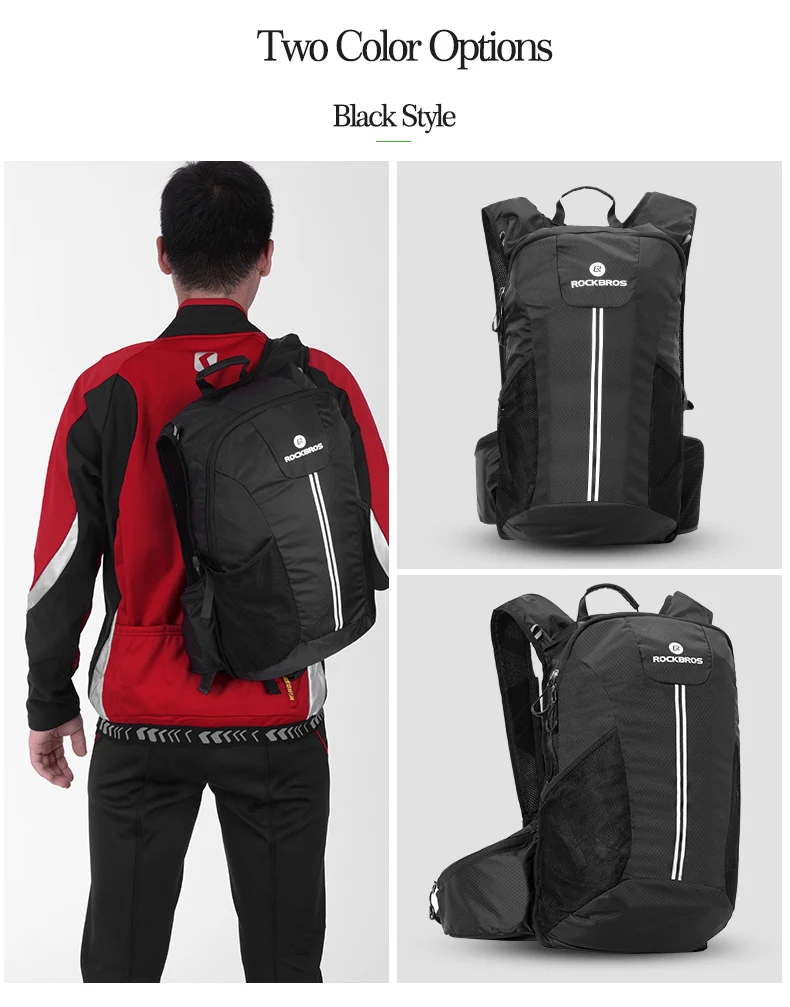 ROCKBROS рюкзак для путешествий на открытом воздухе походные альпинистские сумки тактический рюкзак велосипедные непромокаемые спортивные сумки дышащие большие емкости