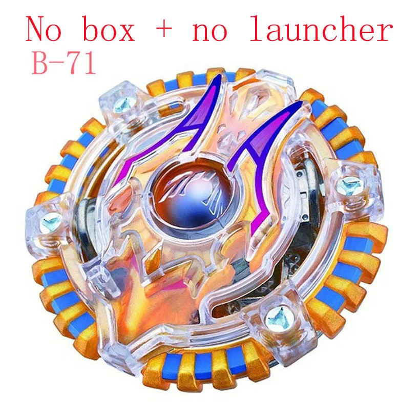 Beyblade взрыв 3056 серии B66 B71 B73 B74 B75 B79 B92 B97 B100 B102 B103 из металла Funsion 4d лаунчер товар отправляется без коробки механизм - Цвет: B71-NO BOXNOlauncher