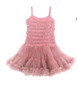rose pink toddler dress