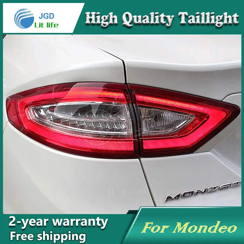  Car Styling Tail Lamp for Ford Mondeo 2013-2016 Taillights LED Tail Light Rear Lamp LED Ford Mondeo - 32705150125