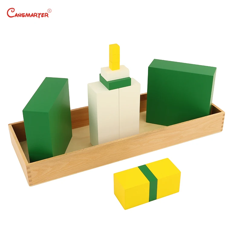 

Kindergarten Teaching Toys Power of 3 Cube With Box for Math Multiple Training 6 Years Kids Brain Teaser Educational Toy MA037-3