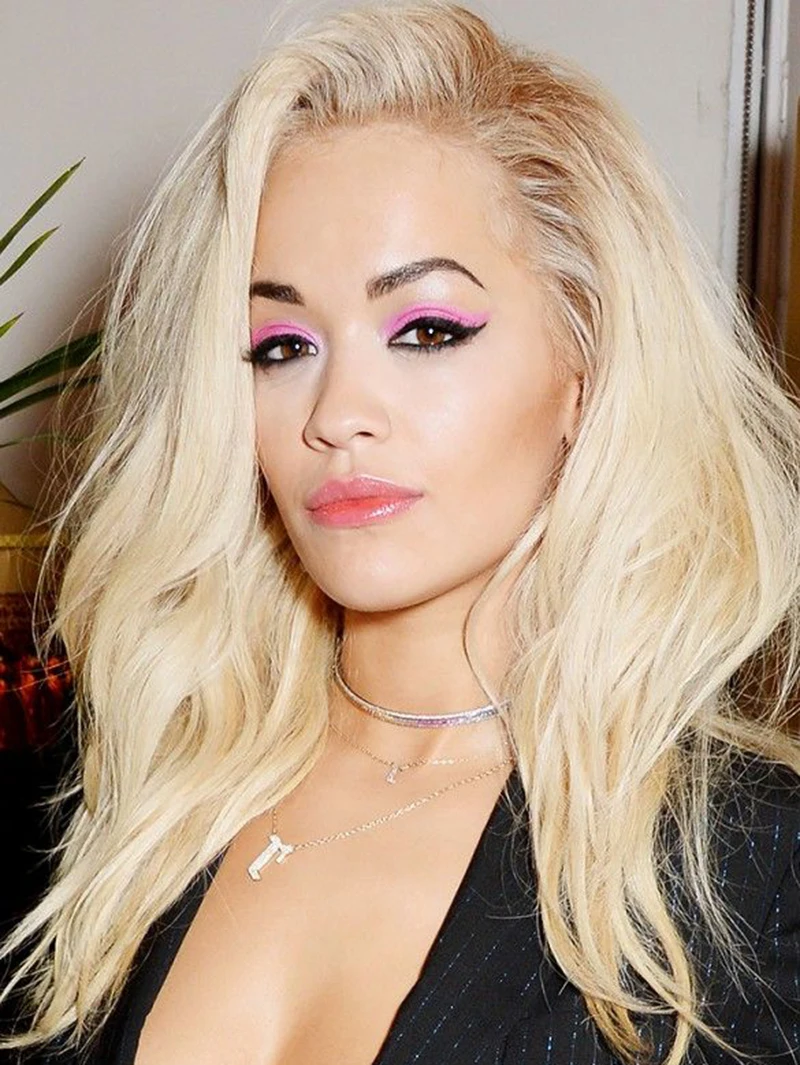 613# blonde wig glueless full lace human hair wigs lace ...