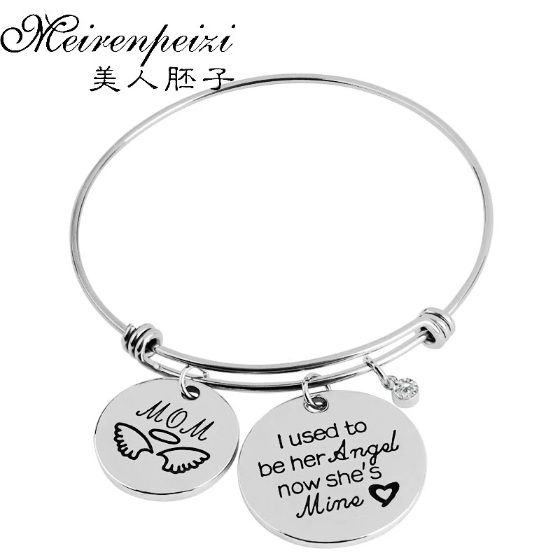 new mom charm bracelet