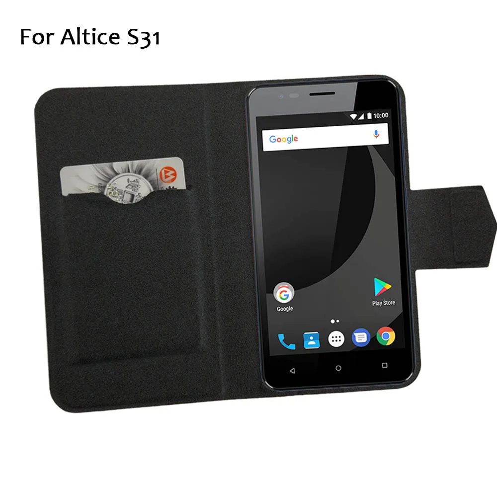 

5 Colors Hot! Altice S31 Case Phone Leather Cover,Factory Price Protective Full Flip Stand Leather Phone Shell Cases
