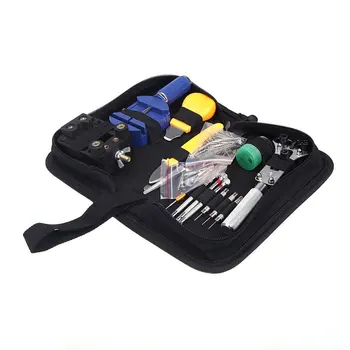 

YCYS Portable 144 pcs Watch Repair Tool Kit Watchband Link Remover & Zip Case Watchmaker