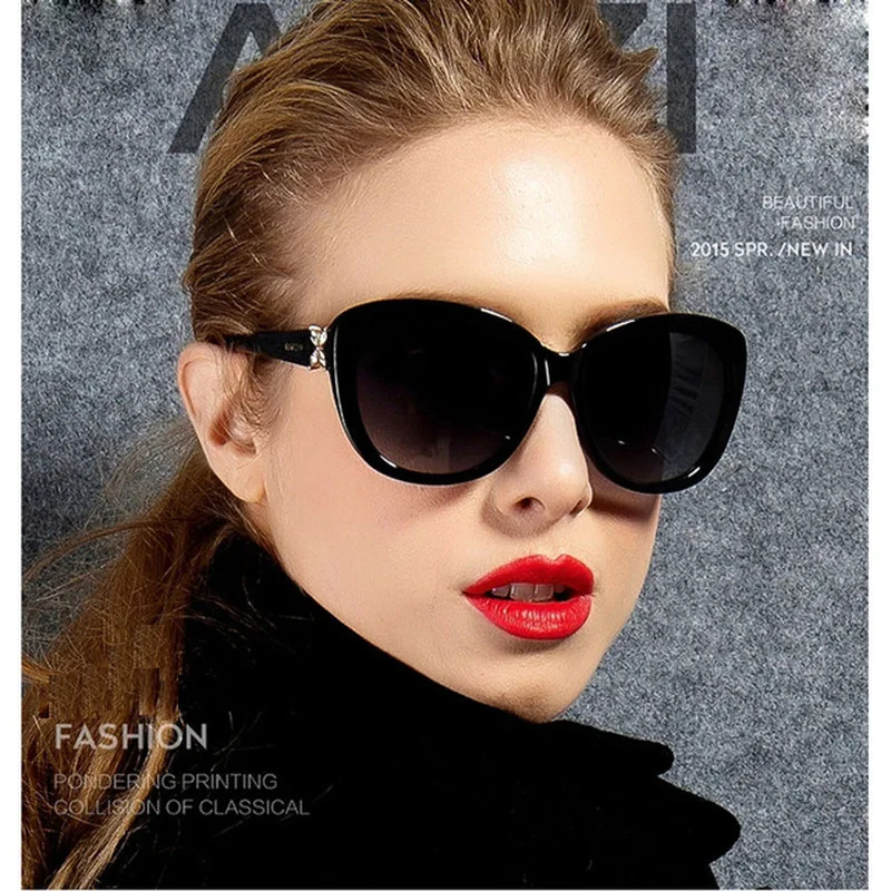 

2019 Oval Frame Sunglasses Womens Designer Luxury Eye Wear Frame Ladies Sun Glasses UV400 Female Sunglasses