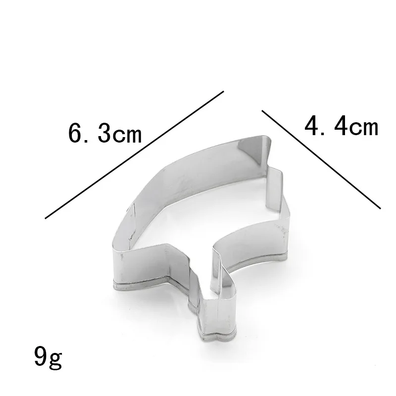 Cutting Die Stainless Steel Cookie Mold Graduation Suit Gift Cookies Cutter Pastry Biscuit Cutter Mould Fondant Decorating Tools8