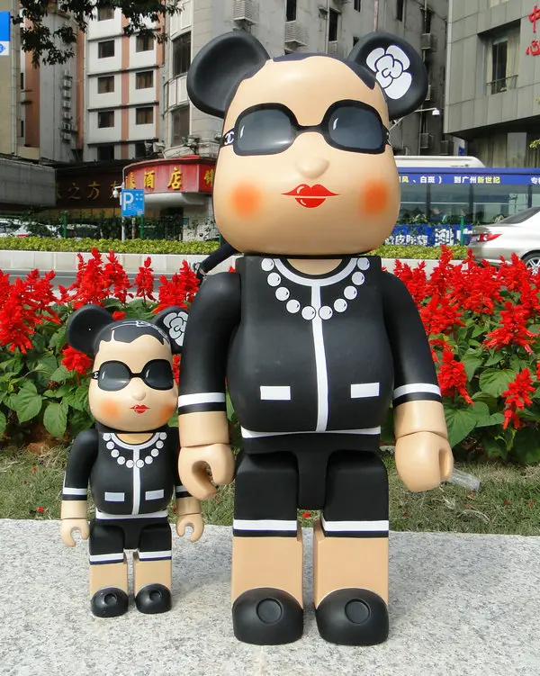 

Hot Selling Oversize 700% bearbrick luxury Lady CH be@rbrick medicom toy 52cm