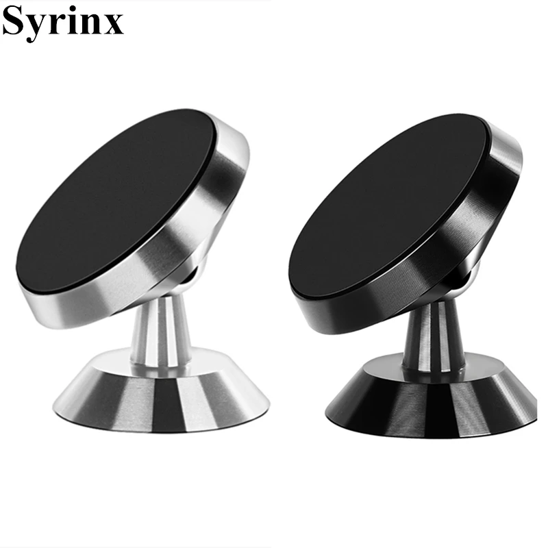 

Syrinx Support Cellular Car Phone Holder Magnetic Mobile Phone Holder in Car For iPhone Xiaomi Smartphone Magnet Stand 360 Mount