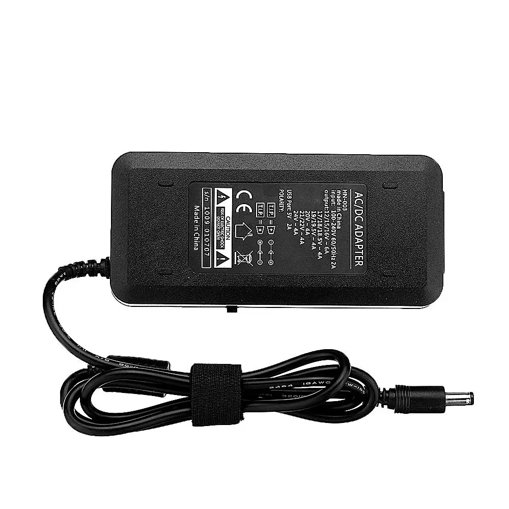AU Plug AC 100-240 V 120 W DC 12 v-24 v Регулируемый USB универсальный адаптер питания зарядное устройство с 10 шт Swappable разъемами для ноутбука