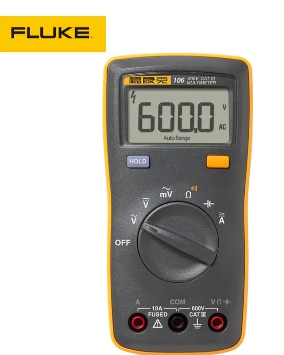 

Fluke 106 F106 Fully automatic high-precision Handheld Digital Easily Carried mini Multimeter tester