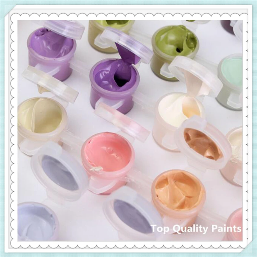 Billig 3 stücke 40x40cm Neue arrivel ölfarbe landschaft bilder Malerei durch Zahlen Wand kunst Triptychon leinwand malerei geschenk für Wohnkultur