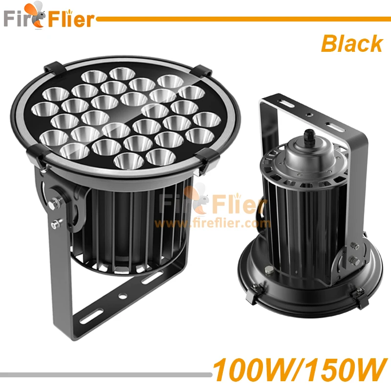 high mast led flood light 100w front