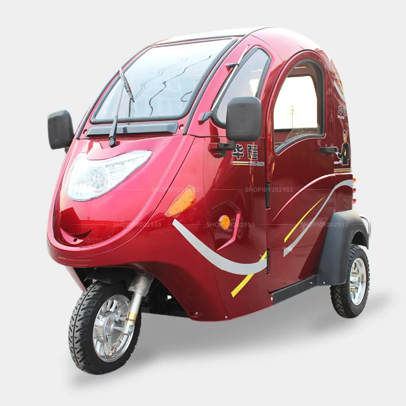triciclo cerrado electrico