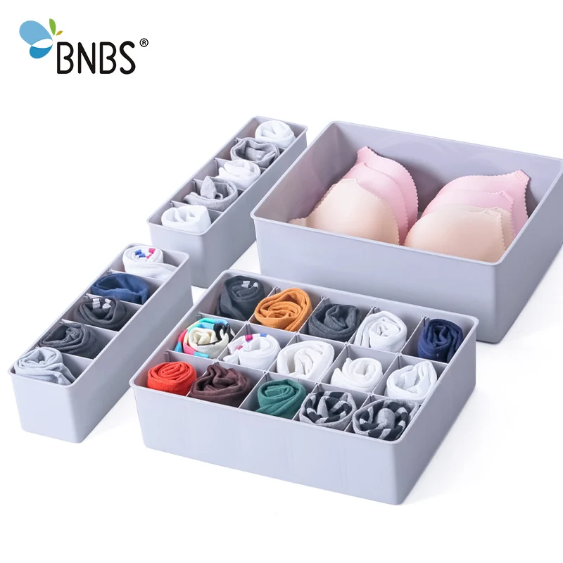 Multi-size Underwear Organizer Storage Can Adjust The Partition Drawer Closet Organizers Boxes For Bras Briefs Socks Ties Scarfs