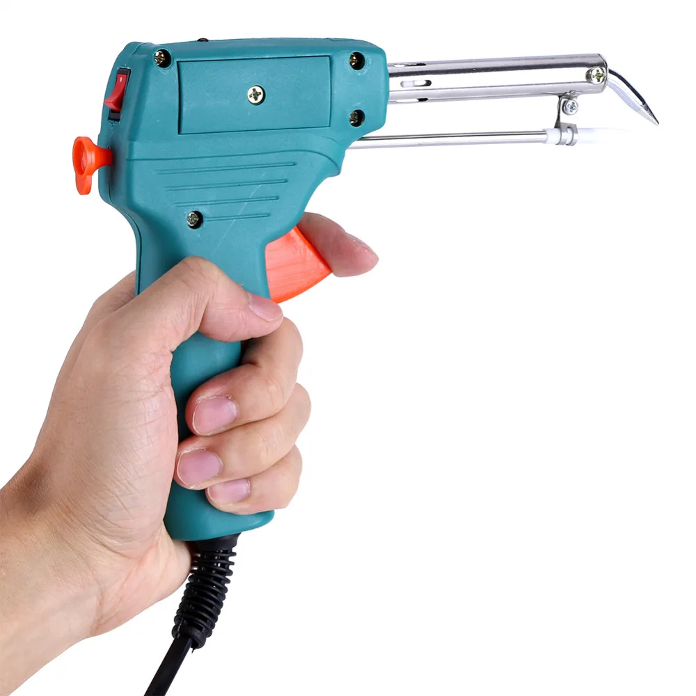 

220V 60W Manual Soldering Gun Electric Automatic Soldering Tin Gun Solder Tool Kit Wholesale Hight Quality