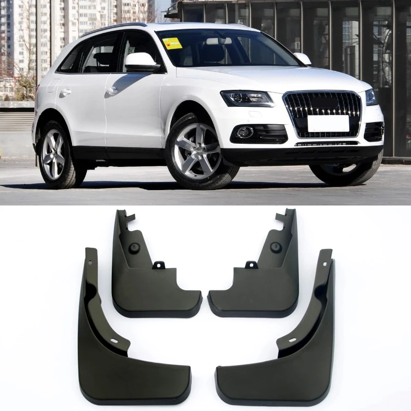 4Pcs Car Mud Flaps Splash Guard Fender Mudguard Mudflaps For Audi Q5 2009-2017