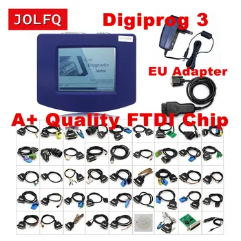 

Newest Odometer Programmer Digiprog III V4.94 Multi language Digiprog 3 with all adapter Digiprog3 full set dp3 correction Tool