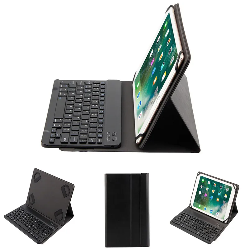 Съемный чехол с Bluetooth-клавиатурой Чехол для iPad 9 7 дюйма Samsung T580 T560 HuaWei до 10 5 дюймов