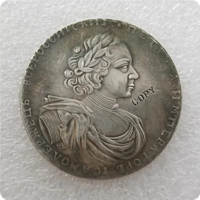 2 рубля 1722 копия монет России памятные монеты-реплики коллекционные монеты | Дом и