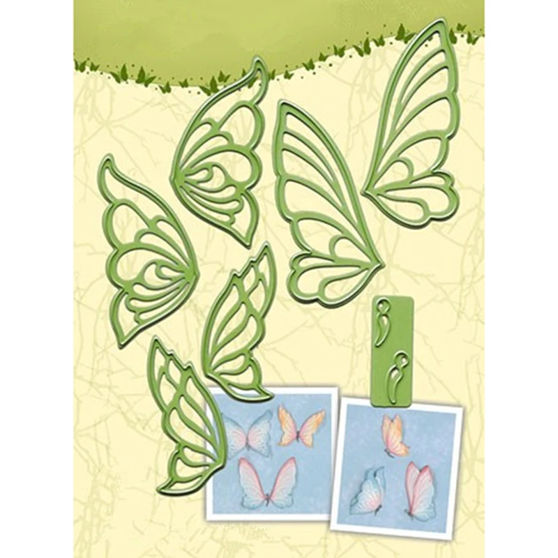 

HamyHo Craft Embossing dies Butterfly Frame Metal Steel Cutting Dies Stencils for Making Scrapbooking DIY Paper Photo Cards