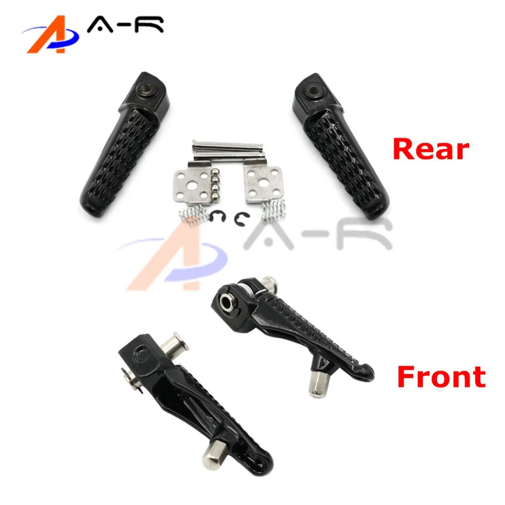 Footrest Foot Pegs Front Rear Foot Rest Footpegs for Kawasaki Ninja