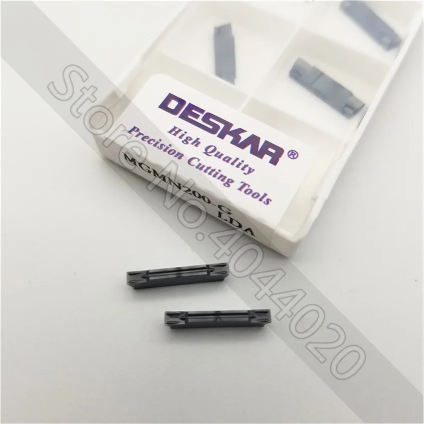 

10P DESKAR MGMN200-G LDA Carbide Insert Lathe Cutter Tool Dedicated-steel stainless steel