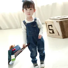 Модный джинсовый комбинезон для мальчиков и девочек, детский комбинезон высокого качества, джинсы на весну и осень, детский комбинезон, От 1 до 6 лет, подарки для детей