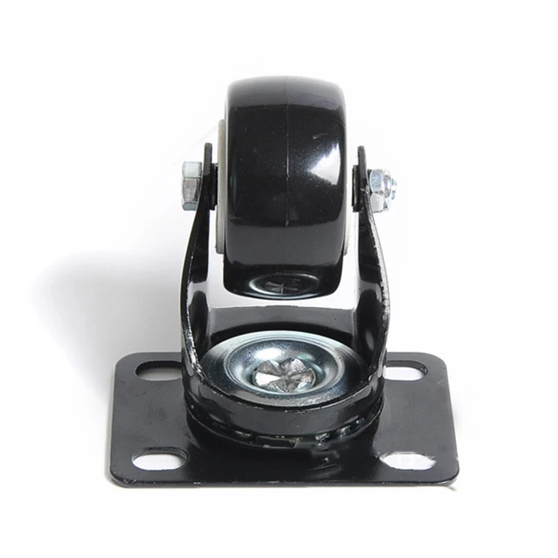 

4PCS Office Chair Caster Wheels 1.5/2 Inch Swivel Rubber Caster Wheels Replacement Soft Safe Rollers Furniture Hardware