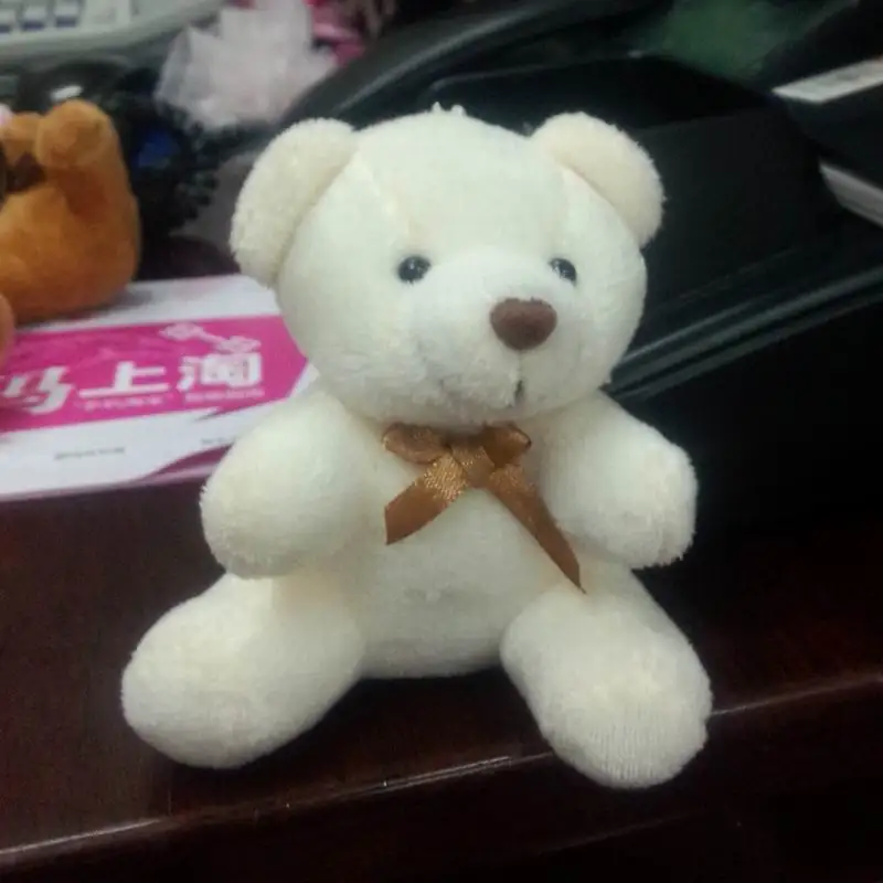 Sitting Bear With Bow 7cm 9cm 11cm 4