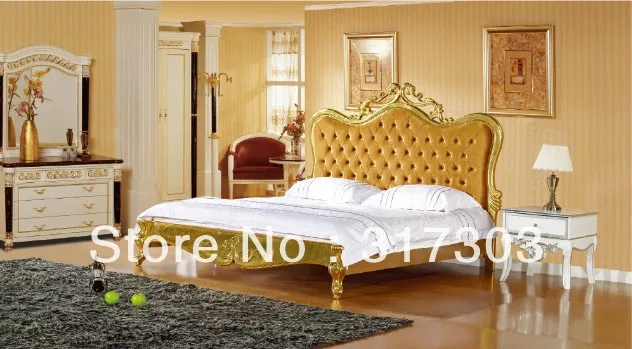 Best Quality Whole French Style Bed Fabric King Best Quality Whole French Style Bed Fabric King Double Bedroom Furniture Set Welcome Bulk Order F906