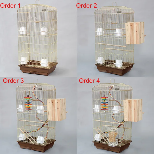 Buy Luxury Gold plated Large Bird Cages Houses Big