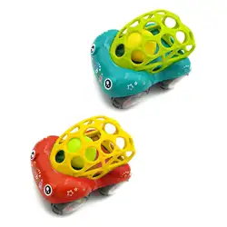 Детские игрушки автомобиля, латекс накатом латекс игрушечный автомобиль с разноцветными шариками резиновая скользя обучения треков